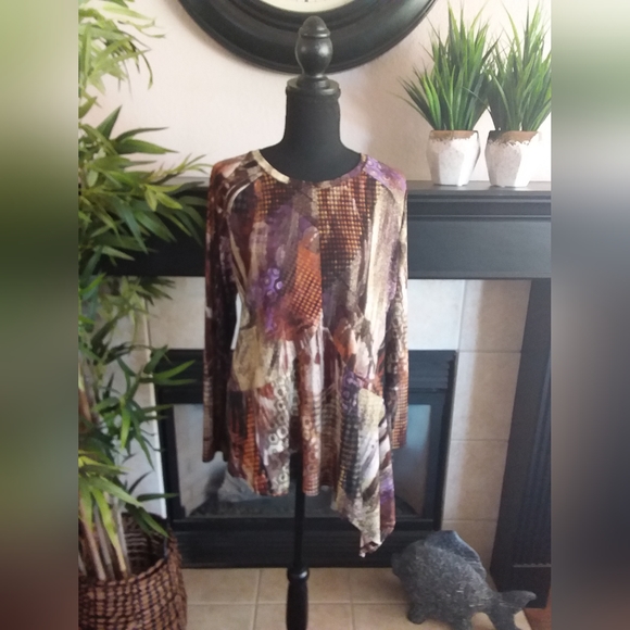 Erin London Tops - ERIN LONDON - Ladies Tunic Top